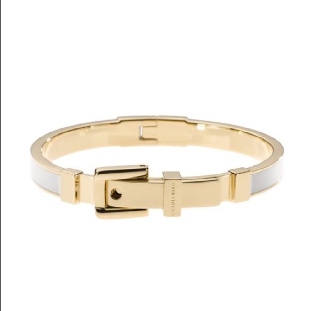 Michael Kors White Buckle Bracelet